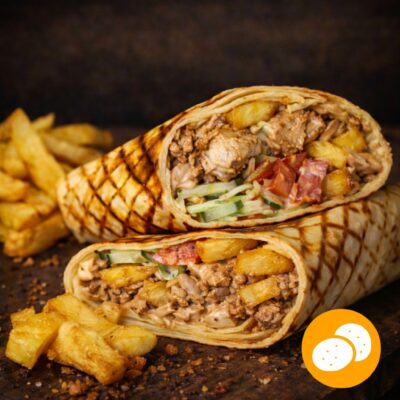 Шаверма с картошкой