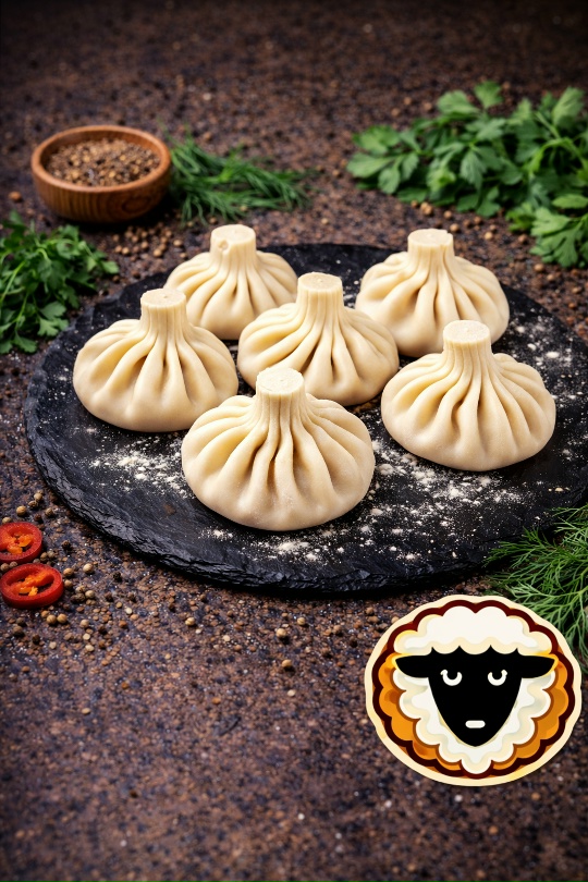 Хинкали с Бараниной